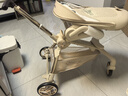 丸丫T6-2遛娃神器婴儿推车0-3岁可坐可躺轻便折叠高景观白金系列 【白金系列】T6-香槟金PLUS 实拍图