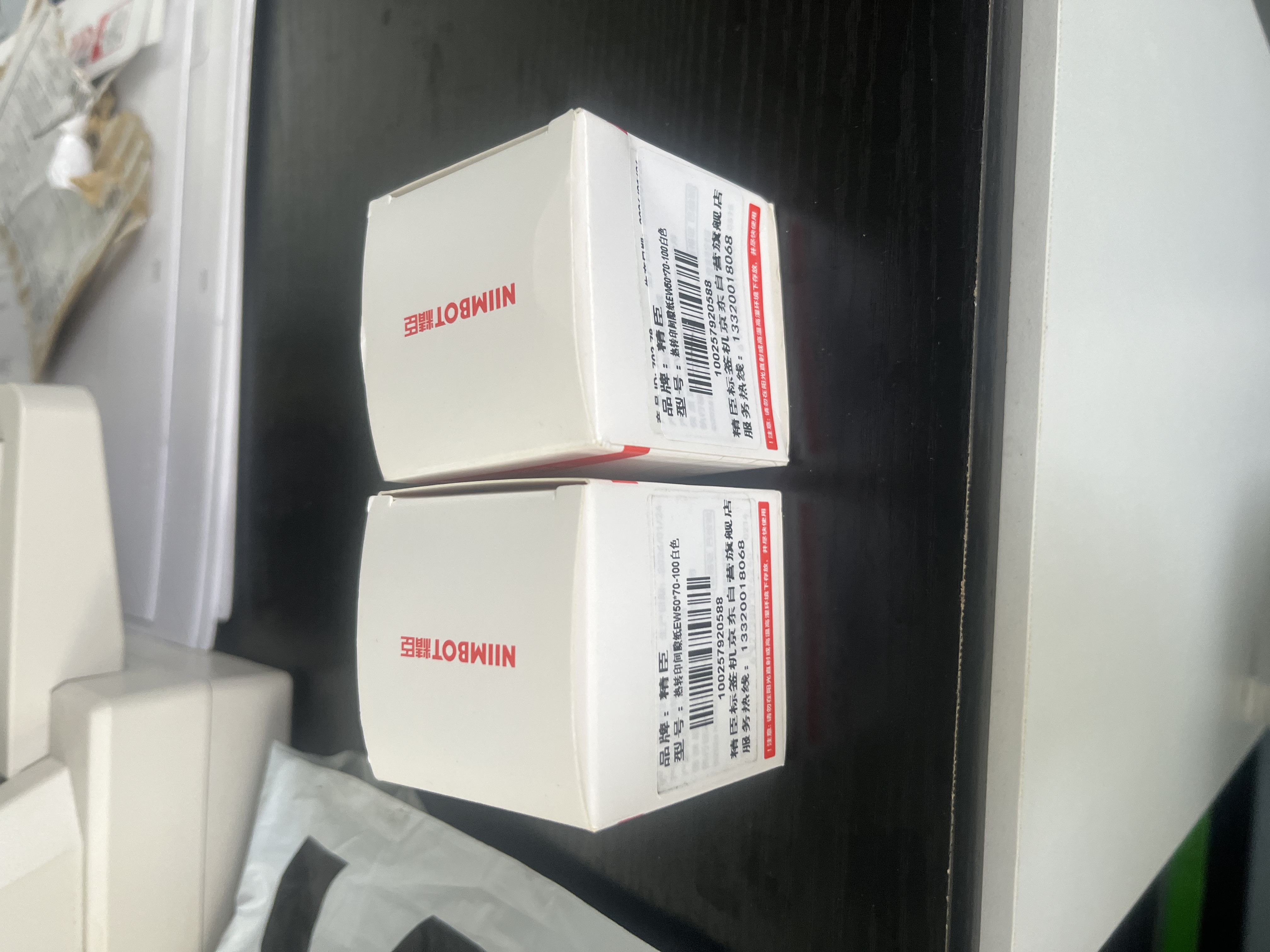 精臣线缆标签机Z401色带 电力通信机房光纤不干胶防水耐磨树脂基碳带 80mm×27m  实拍图