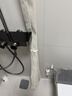 MYMOODHOUSE浴室轨道弧形浴帘套装防水防霉洗澡隔断卫生间干湿分离吸盘免打孔 实拍图