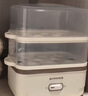 志高（CHIGO）【价保618】煮蛋器蒸蛋器 电蒸锅双层多功能早餐蒸煮一体机小型1-2人 鸡蛋羹神器高温自动断电204 实拍图