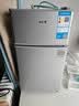 奥克斯小冰箱家用小型迷你冷藏冷冻两用出租房宿舍用节能省电寝室办公室电冰箱 【净化去味】126银色【高效保鲜 铜管速冷】22L 实拍图