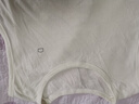 蕉内棉棉301H情侣款背心男女士100%纯棉无侧缝宽松圆领居家睡衣夏季 【宽肩】暖白 M 实拍图