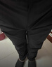 SIMWOOD/简木男装【LS07宽松直筒】145g吸湿速干轻户外软壳裤SM130060B 黑色 【LS07宽松直筒长裤】 29 (建议116-125斤) 实拍图