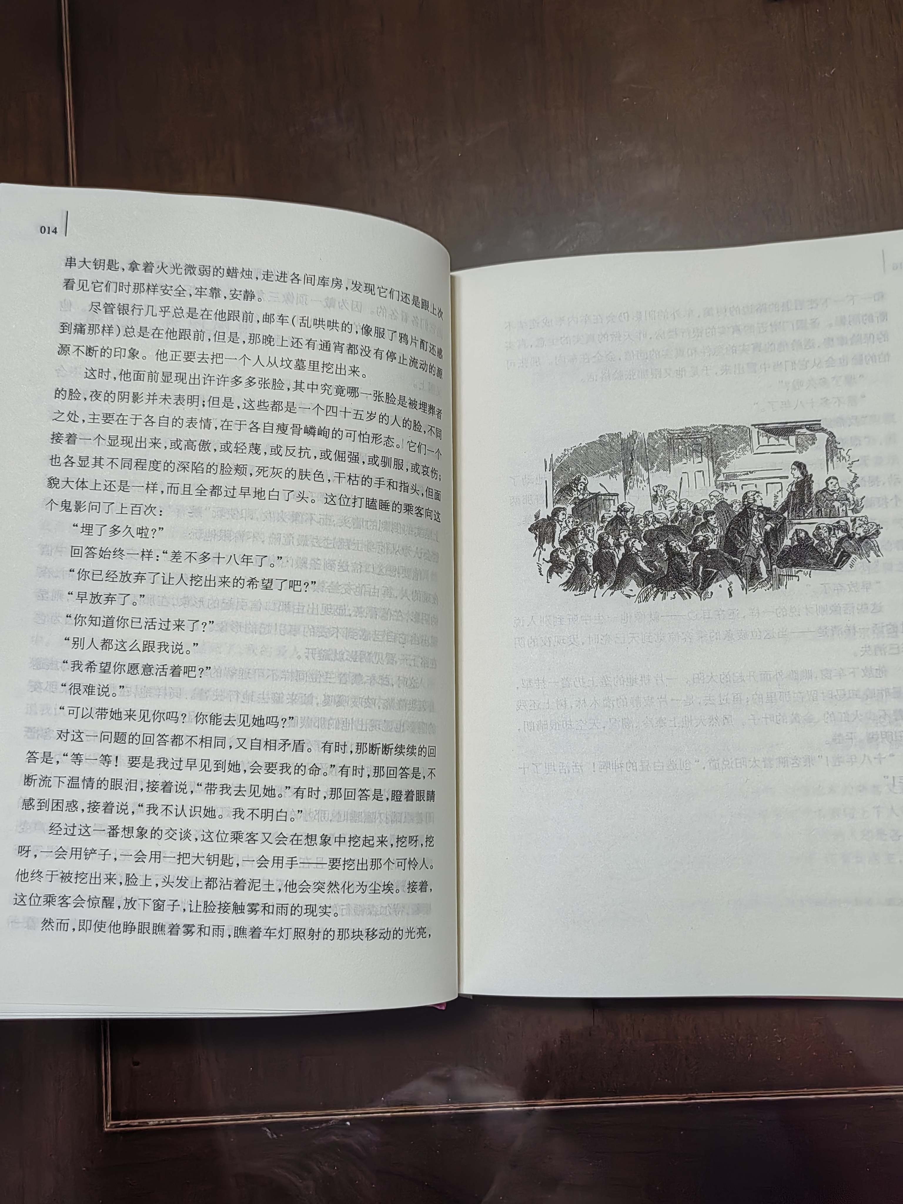 名著名译精装： 双城记 小说 实拍图