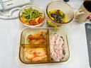希乐扣Cilock玻璃饭盒上班族带饭 微波炉可加热餐盒便当盒大容量保鲜盒长分隔 实拍图