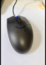 双飞燕（A4TECH）OP-520NP 大手 对称 有线鼠标 办公鼠标电脑鼠标鼠标ps2接口圆头鼠标圆孔接口  PS2圆口 黑色 有线 实拍图