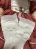 YAYAFUNI蚕丝夏新款凉薄透高颜值堆堆裙袜中筒白袜女透气学生抗菌防臭百搭 6双装主图白色系5款 6双 均码 实拍图