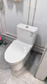 九牧（JOMOO）11173-2-1/41KD-3大力神普通马桶家用虹吸抗菌节水坐便器400坑距 实拍图