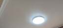 欧普照明（OPPLE）全光谱护眼吸顶灯卧室灯智能LED照明灯具简约现代快装圆形 实拍图