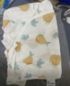 童泰（TONGTAI）婴儿连体衣夏纯棉衣服初生宝宝蝴蝶哈衣爬服提花黄色66cm 实拍图