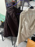 优衣库麻混纺舒适短裤女装26春夏新款485251 09 黑色 3XL 实拍图