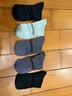 蕉内（Bananain）银皮301S袜子男士商务休闲精梳棉10A抗菌防臭船袜短中长筒夏季5双 【短筒】纯黑*2+乌灰*2+中冷灰 均码 实拍图