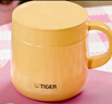 虎牌（TIGER）保温杯不锈钢双层真空办公咖啡杯子MCI-A28C-Y芒果色280ml 实拍图