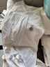 贝瑞加（Babyprints）宝宝连体衣2件装婴儿纯棉衣服四季薄款家居内衣透气爬服 白蓝66 实拍图