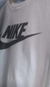 耐克(NIKE)春夏女短袖T恤 纯棉 运动休闲 修身显瘦 DX7907-100 白色S 实拍图
