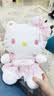 Hello Kitty三丽鸥毛绒玩具玩偶布娃娃抱枕摆件生日礼物送女生女孩凯蒂猫公仔 实拍图