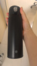 京东京造保温杯 水杯子男女儿童学生316不锈钢【一键弹盖】黑色480ml 实拍图