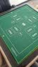 赢八掼蛋专用桌布扑克牌棋牌室比赛专用桌垫打麻将牌桌布绿色 实拍图