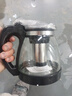 【京东物流】茶壶套装大容量玻璃茶杯带滤网耐高温茶具 2000ml壶+4只莲花 实拍图