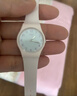 斯沃琪（Swatch）瑞士手表 粉色初高中女学生小表盘石英腕表毕业礼物 粉红佳人 实拍图