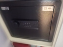 欧奈斯ONNAIS保险柜家用小型25cm办公密码WIFI保险箱防盗指纹入墙报警手机智能新款商用保管箱床头全钢保管柜 36cm尊贵黑电子密码（远程授权） 实拍图