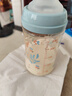 贝亲（Pigeon）PPSU双把手防胀气奶瓶240ml 丛林小兔 M号奶嘴 3月+ AA218 实拍图