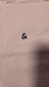 杰克·琼斯（JACK&JONES）26年男装四季打底T恤男士凉感透气多色情侣款短袖t恤水洗不易走形 海军蓝E38 L 180 实拍图