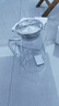 乐唯诗冷水壶大水杯大容量凉水壶家用玻璃水壶耐高温凉水杯水壶套装 乐韵高硼冷水壶【透明色】1.6L*1 实拍图