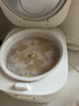 美的（Midea）【价保618】小碧玉电饭煲小型2-3人3升0氟有钛陶瓷白玉内胆家用电饭锅煮粥智能预约多功能锅RE360 实拍图