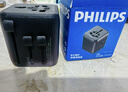 飞利浦（PHILIPS）出国转换插头全球通用国际旅行插座转换器/英标欧标美标澳标日本韩国新加坡适用含两口插头 实拍图