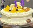元祖（GANSO）8号水果之恋鲜奶蛋糕800g 生日蛋糕同城配送当日送达动物奶油蛋糕 实拍图