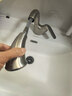 摩恩（MOEN）防指纹抽拉面盆龙头卫生间冷热水龙头洗脸盆59铜水龙头91035SRN 实拍图