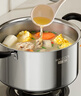 美厨（MAXCOOK）316L不锈钢奶锅汤锅18cm 泡面煮奶辅食锅加厚复合底 MCN8129 实拍图