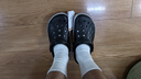 卡骆驰（CROCS）贝雅卡骆班洞洞鞋|205089 黑色/白色-066   41 /42(260mm)   实拍图
