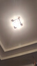 惠普精工led卧室吸顶灯三防灯超薄简约儿童书房餐厅阳台过道灯具37CM白光 实拍图