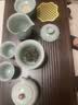 石福记天然黑胡桃木茶盘家用整板整料实木茶台功夫茶具茶托盘排水木茶海 整块实木  62*30*4.5（cm）单茶盘 实拍图