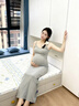 能见度德国VISIBL榻榻米床垫定制婴儿童天然椰棕乳胶黄麻炕折叠拆洗榈硬 【定制任意尺寸·厚度·咨询客服】5cm婴儿棉+黄麻金棕 【咨询·抢20%国家补贴+领天丝被】领样尺寸：1米*1米 实拍图