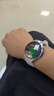 华为HUAWEI WATCH 5 42mm基础款不锈钢表壳金星白素皮复合表带X-TAP智感窗eSIM通话手表 实拍图