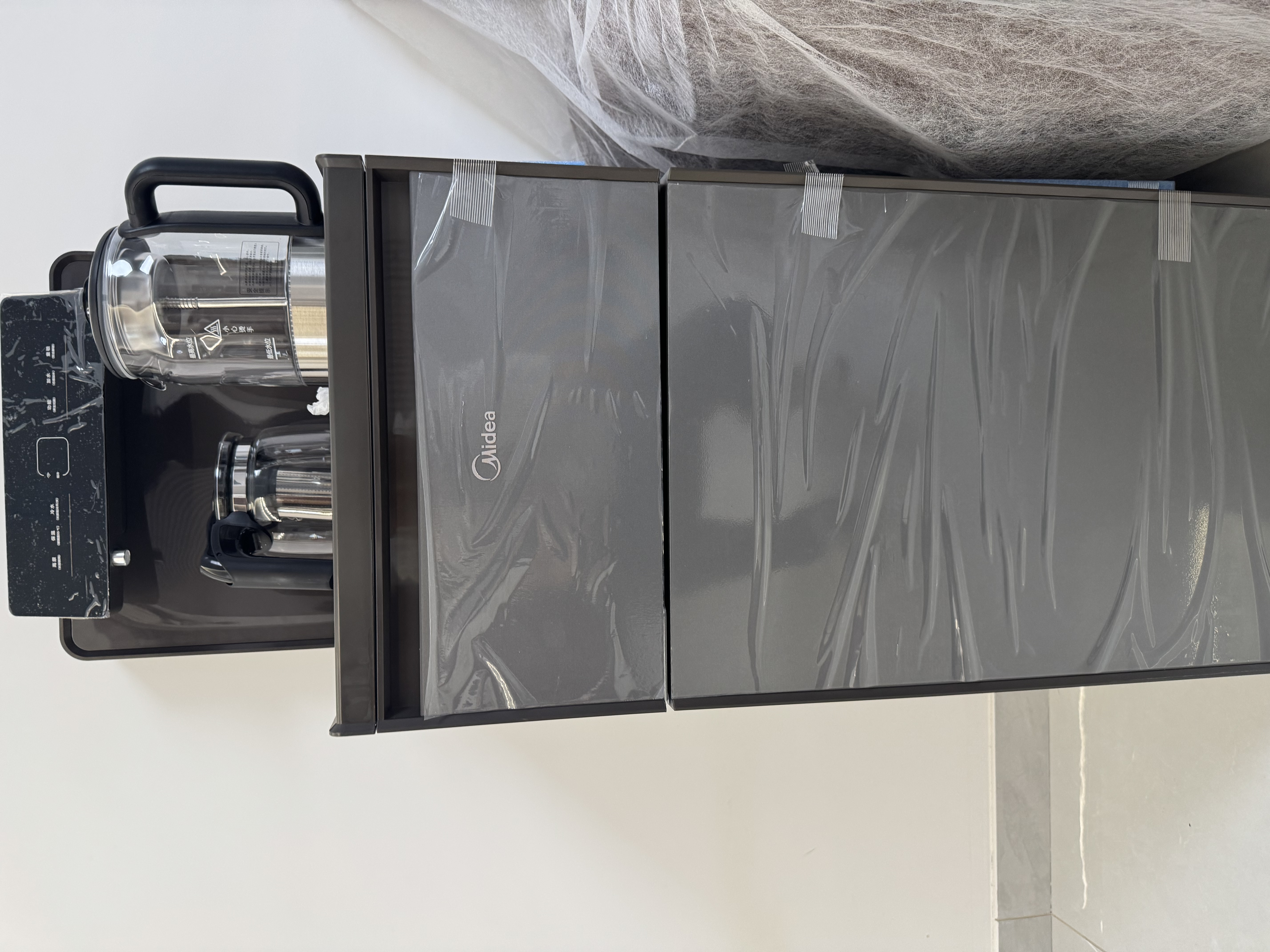 美的（Midea）茶吧机饮水机家用烧水壶电热水壶客厅立式桶装下置家用高端茶吧柜电水壶养生壶2026年新款星河系列 「星河系列」APP智控 制冷制热型 YD2388S-X 实拍图