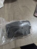 汽车超薄方向盘套防滑硅胶纹四季通用车把套男女吸汗透气 硅胶【玄武黑】圆型D型通用 实拍图
