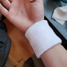 迪卡侬运动健身腕带保护手腕白色 短款2只装-成人儿童均适用-699402 实拍图