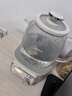 美的（Midea）【价保618】花漾0胶水全玻璃养生壶多功能煮茶壶母婴烧水壶恒温电热水壶全自动一体1.2L YS12B302J 实拍图