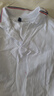 罗蒙男童短袖polo衫校园服饰春夏T恤女童班服 条纹白色短袖POLO衫170 实拍图