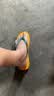 havaianas哈唯纳Brasil Logo巴西元素夹脚人字拖夏情侣拖鞋 1740-流行黄色 41-42 巴西码 实拍图