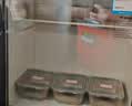 先科食品留样柜小冰箱家用幼儿园食堂酒店办公室冷藏保鲜展示柜水果蔬菜药品柜单开门冰吧透明玻璃带锁 保鲜柜50L（全冷藏保鲜+带锁） 实拍图
