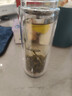 希诺（heenoor）双层玻璃杯男士办公泡茶杯送礼耐高温大容量水杯节日礼物礼盒 升级-抗菌版360ml 实拍图