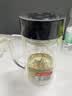 富光双层玻璃杯商务泡茶杯子 大容量男女耐热办公水杯带把黑色320ml 实拍图