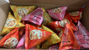 比比赞（BIBIZAN）牛角酥混合味400g独立装虎牙脆妙脆角膨化饼干休闲零食品小吃 实拍图