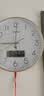 Timess 挂钟电波钟客厅万年历新款钟表日历时钟自动对时挂墙表30cm 实拍图