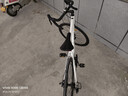 京东京造公路自行车破风RX1成人学生入门铝架14速 经典米白(身高160-175) 实拍图